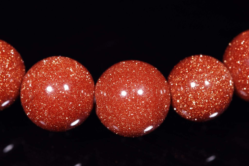 Goldstone bracelet – 8mm