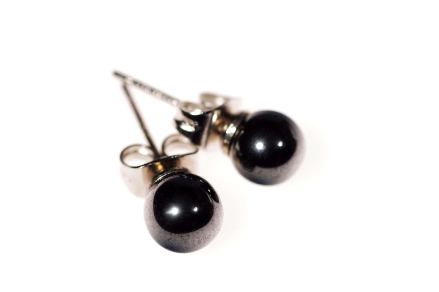 Hematite earrings – 6mm
