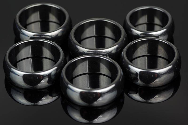 Hematite ring – 9mm