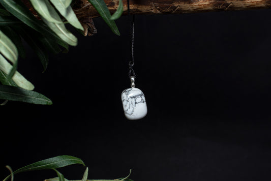 Howlite – 925 silver - www.Crystals.eu