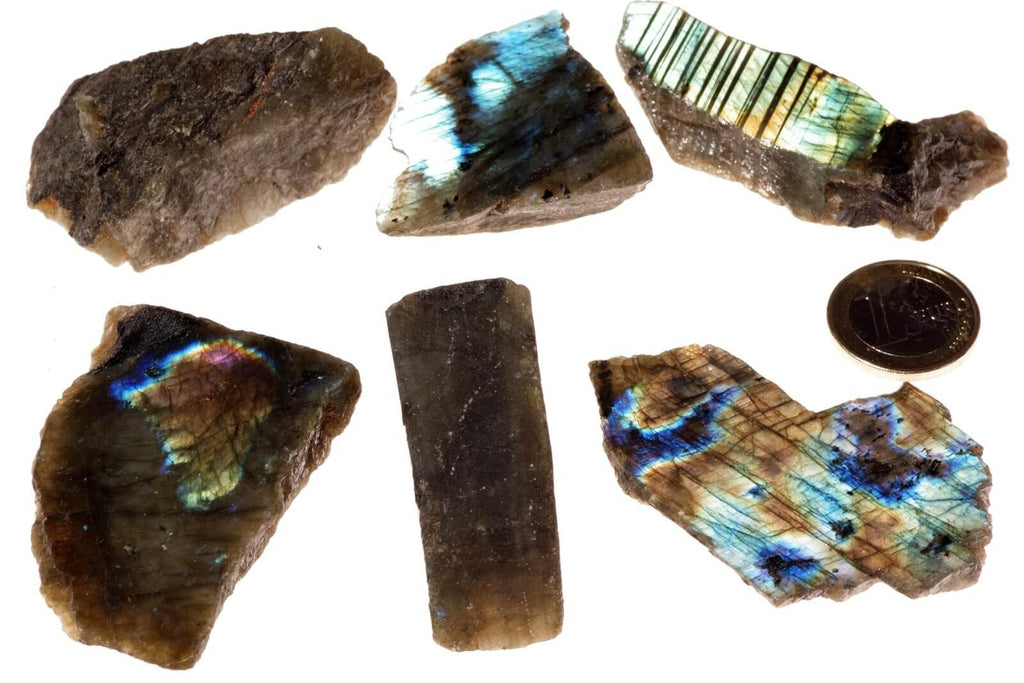 Labradorite raw L – Extra