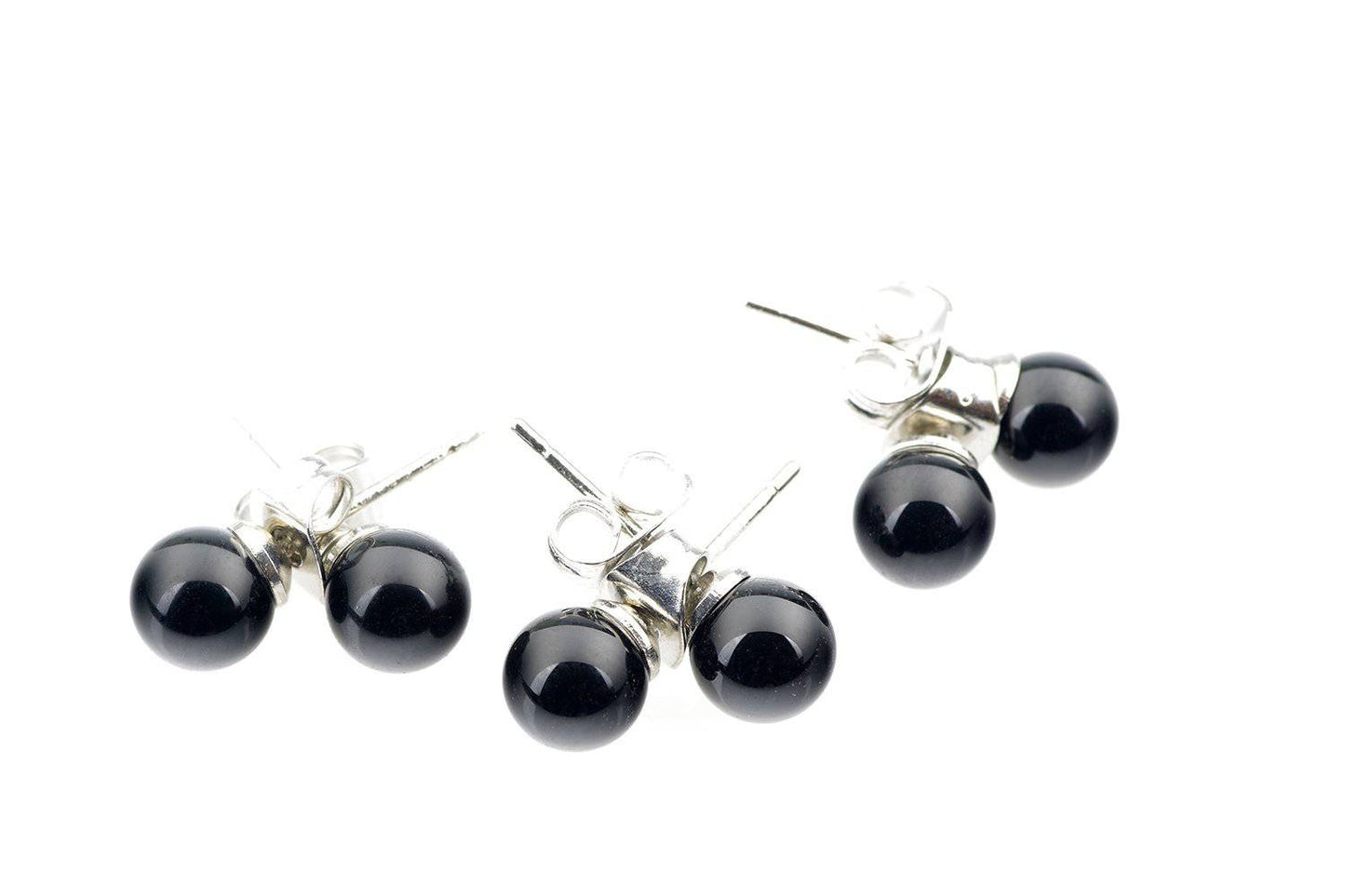 Onyx earrings – 6mm