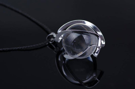 Quartz pendant sphere – 20mm