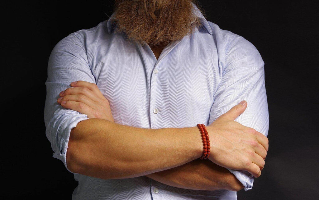 Red jasper bracelet – 6mm