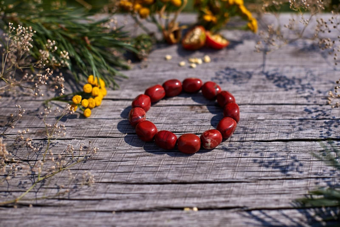 Red jasper bracelet – Gem