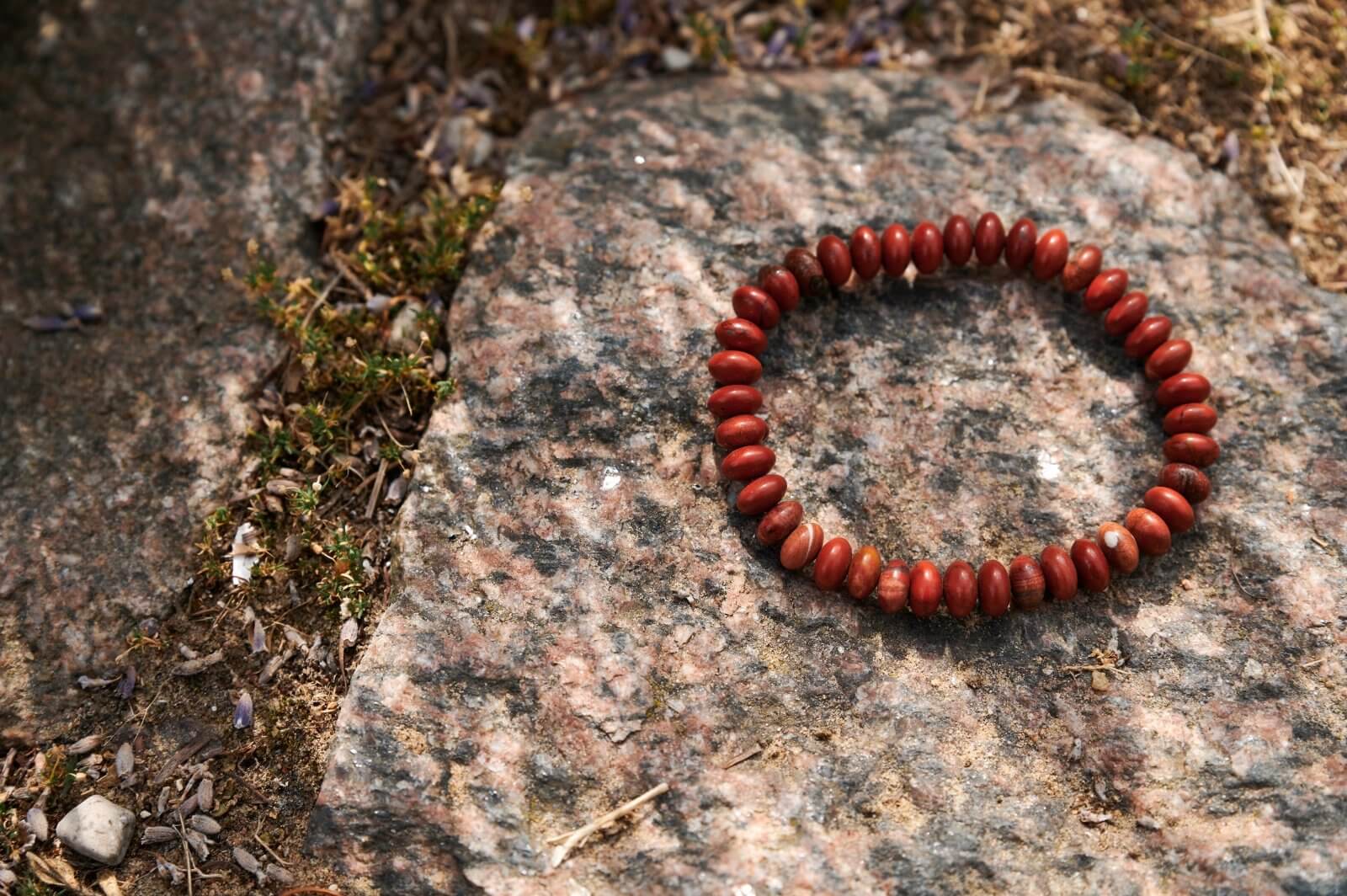 Red Jasper bracelet – Roundelle