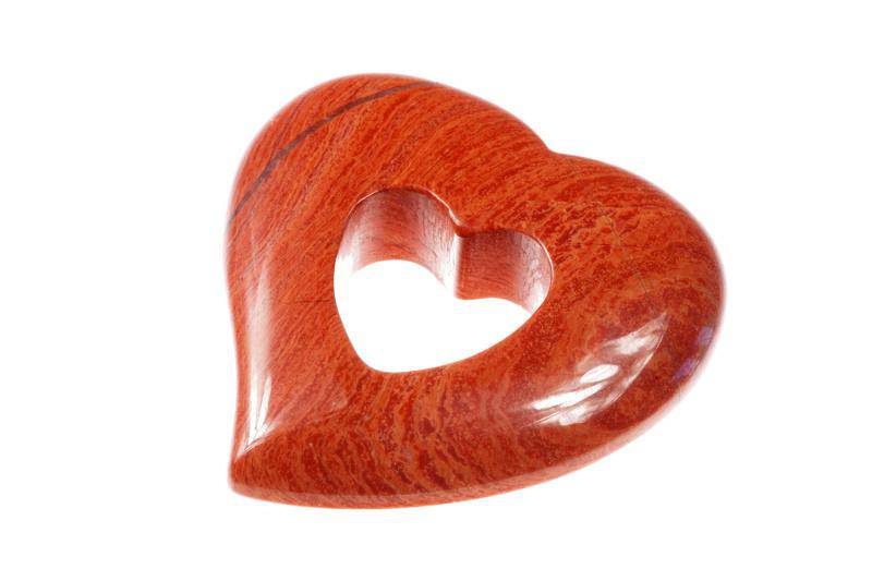 Red jasper pendant – Fashion Heart