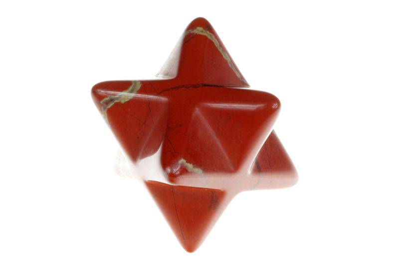 Red jasper pendant – Merkabah