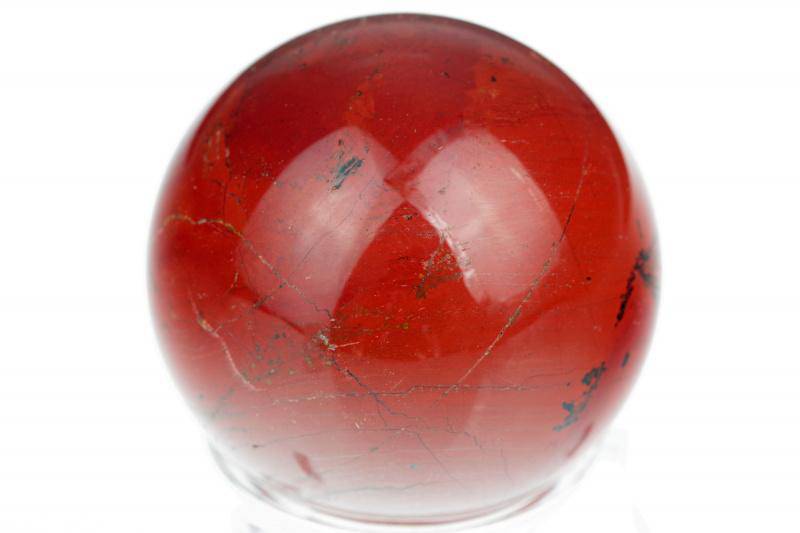 Red jasper sphere – 40mm