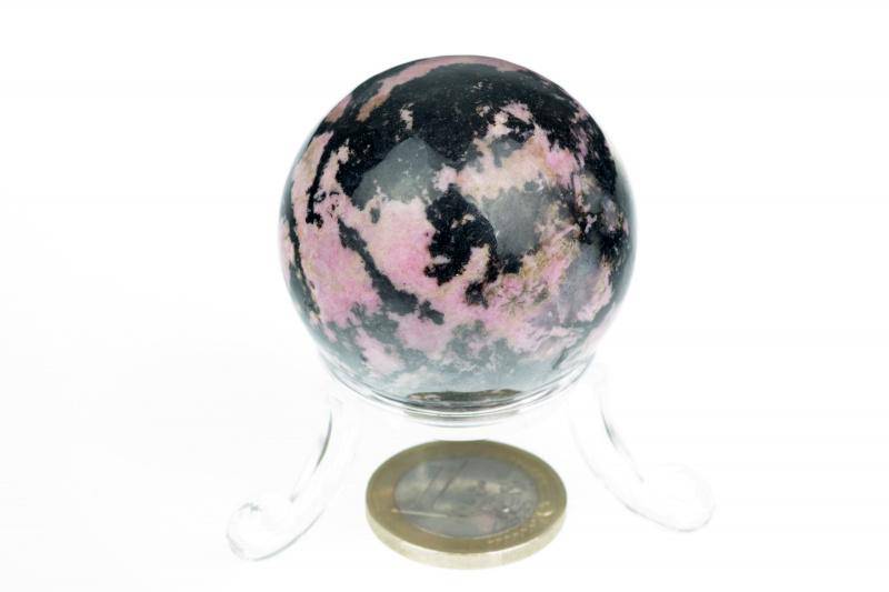 Rhodonite sphere – 40mm