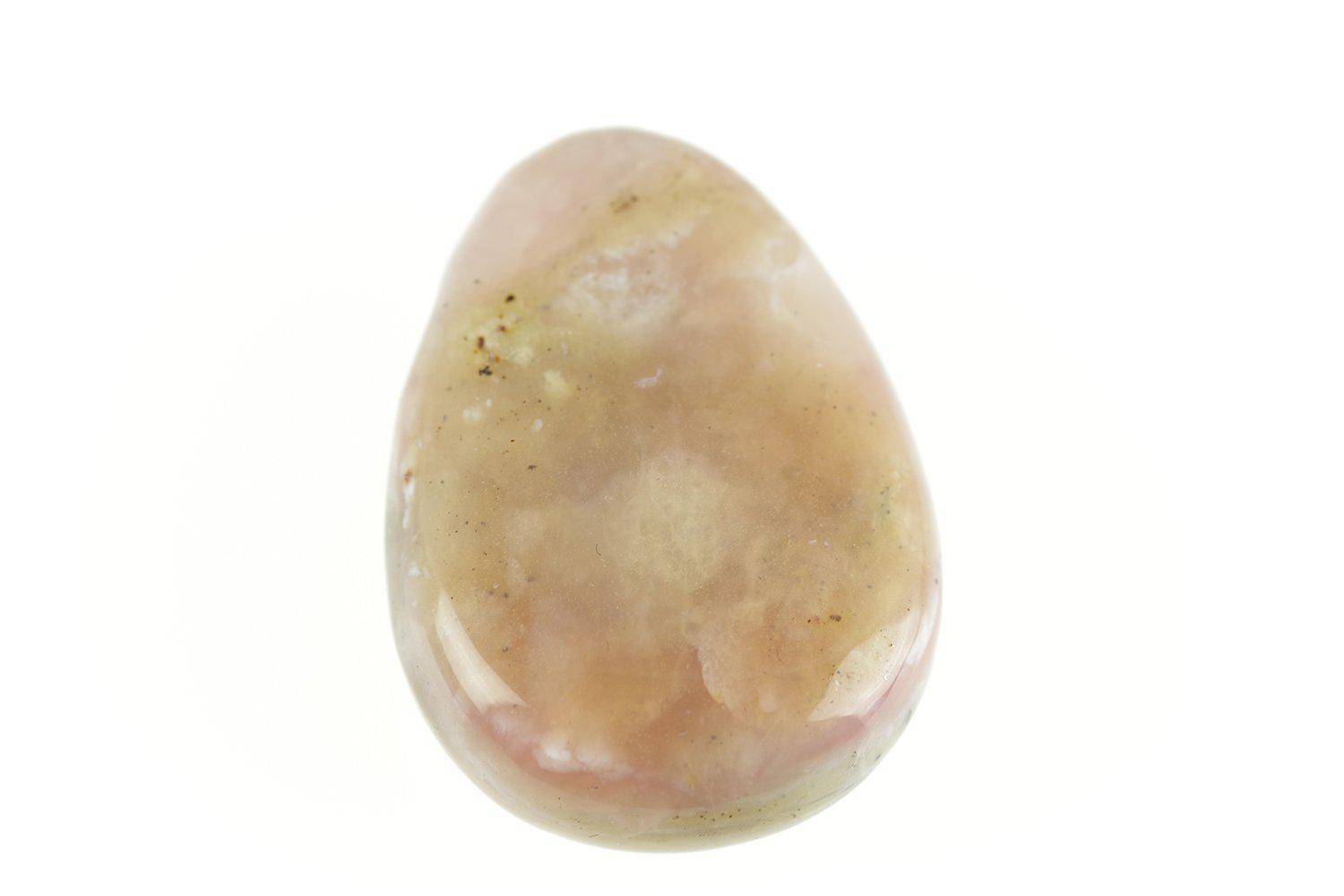 Rose opal pendant – Drop