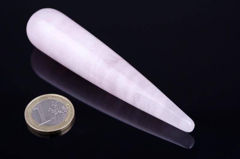 Rose quartz massage stick – 9cm