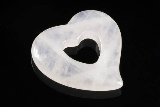 Rose quartz pendant – Fashion Heart