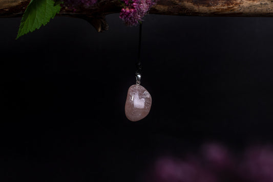 Rose quartz – 925 silver - www.Crystals.eu