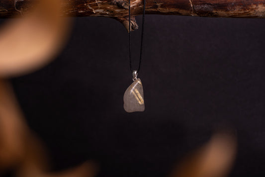 Rutile quartz – 925 silver - www.Crystals.eu
