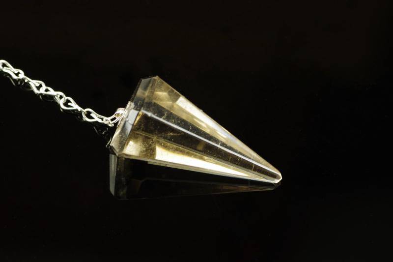 Smoke quartz pendulum – Point