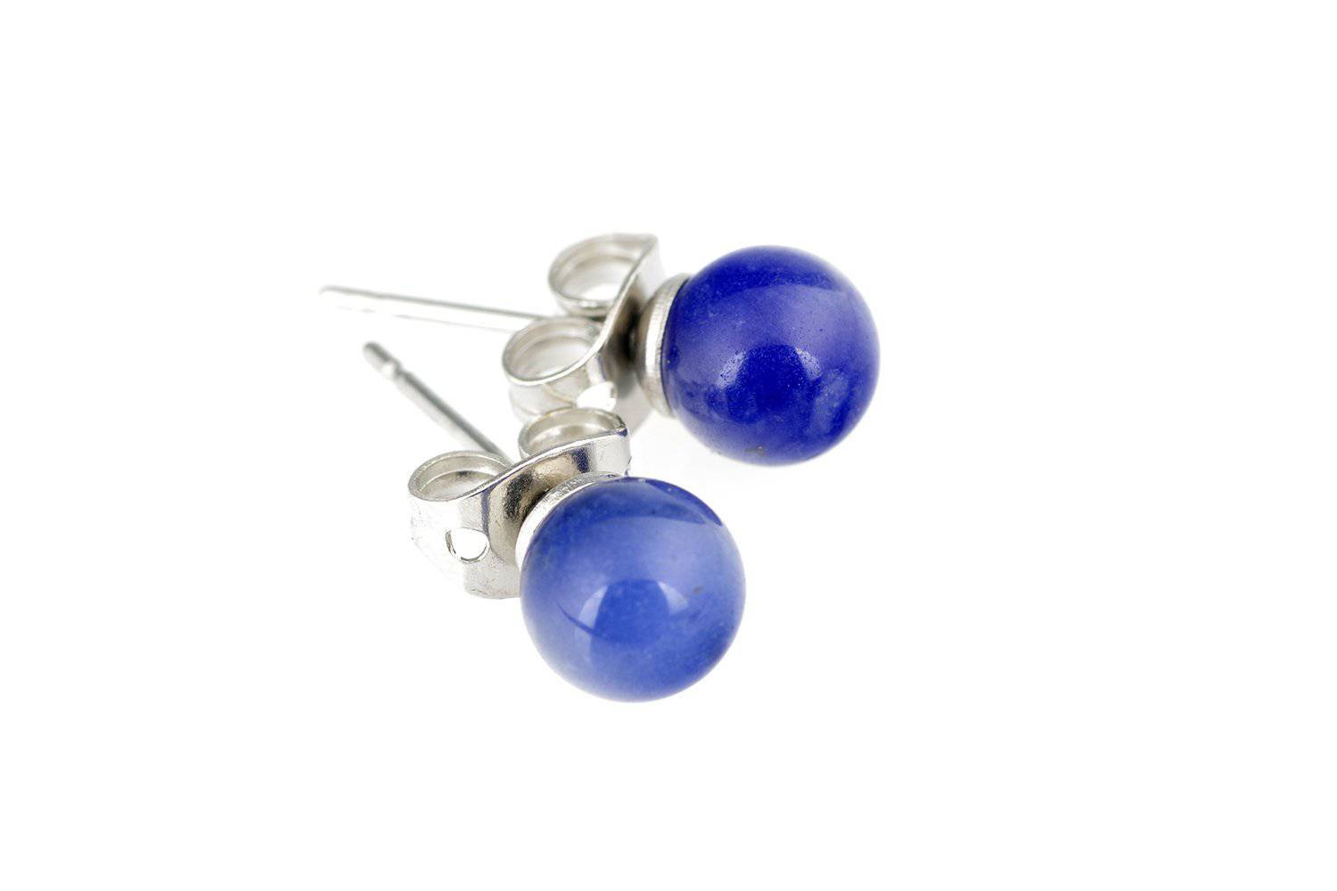 Sodalite earrings – 6mm