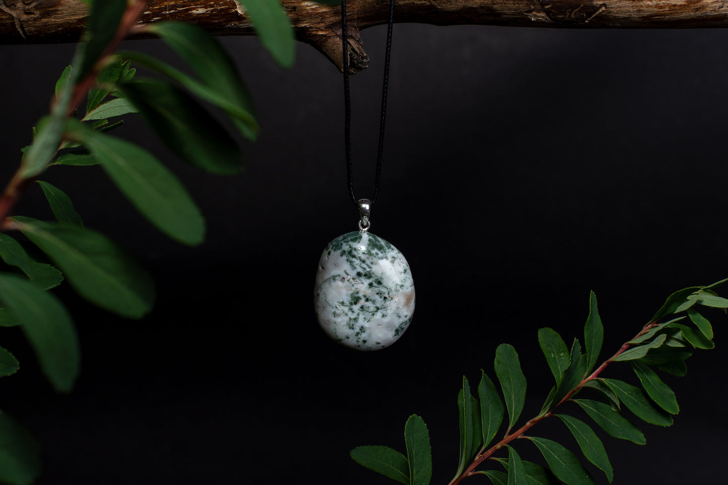 Tree agate – 925 silver - www.Crystals.eu